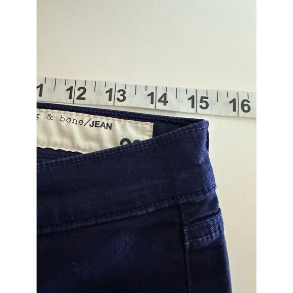 RAG & BONE Federal Blue Skinny Jegging Jeans Sz 29 W15030026 Actual 30x29.5‎ USA - Picture 6 of 15